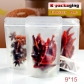 5 pcs Matt Finish Fried Food Products Packaging Bag Frosted Ziplock Doypack Supplier